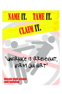 Lincold Hi Bullying Poster