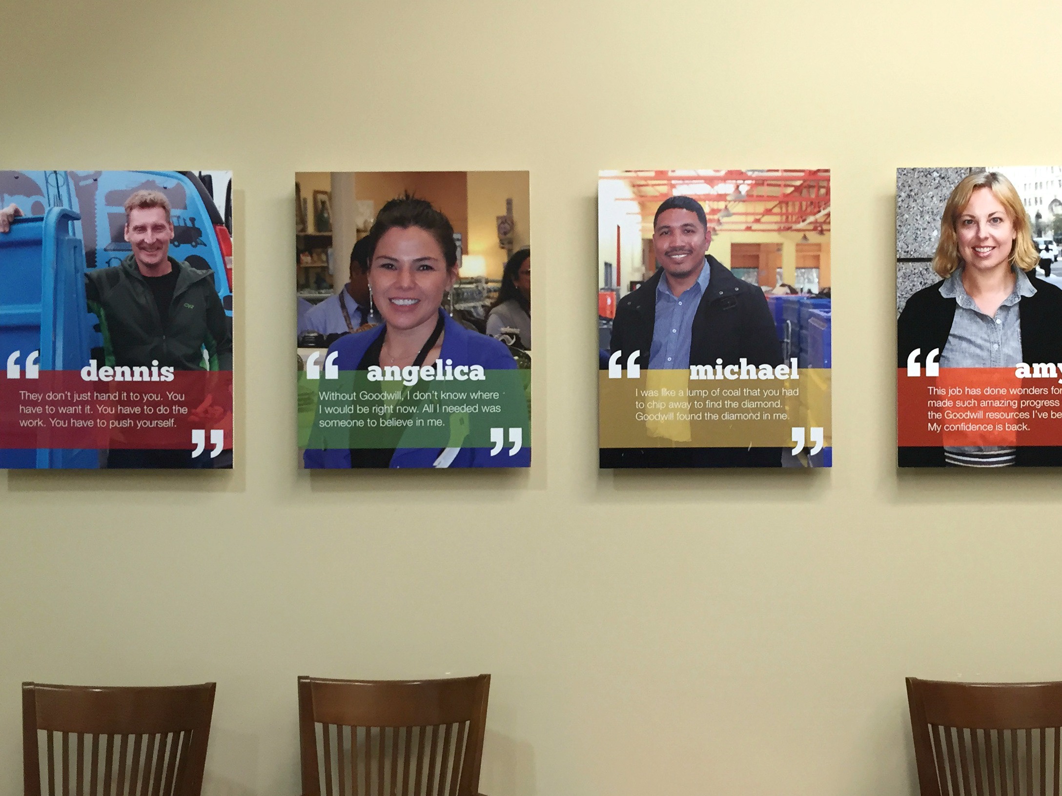 Alphagraphics San Francisco in office signage